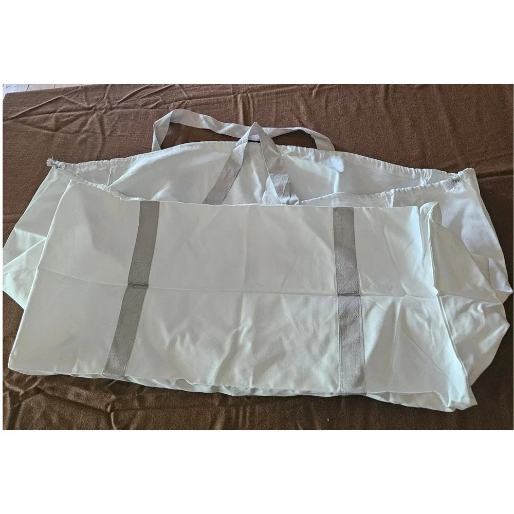 Rimowa Large Luggage Dust Bag White Cotton Drawstring Carry Handles Logo 43x23